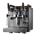 Silver Stainless Steel 30‑Cup Programmable Coffee Maker with Self‑Cleaning and Hot Water System