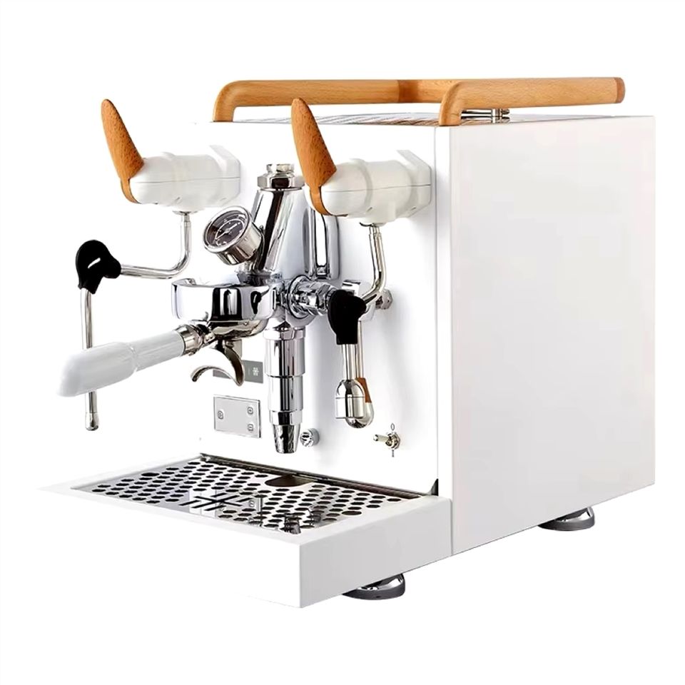 Silver Stainless Steel 30‑Cup Programmable Coffee Maker with Self‑Cleaning and Hot Water System