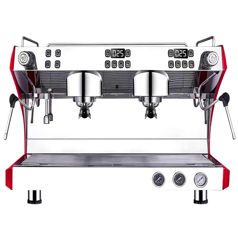Professional Dual‑Boiler Black Espresso Machine with 11 L Reservoir and 4200 W Power