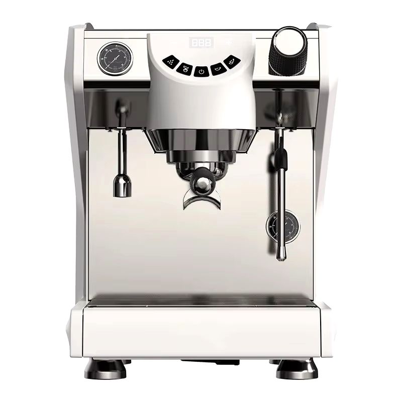 Automatic Stainless Steel 15‑Bar Espresso Machine with Touchscreen and Built‑In Grinder