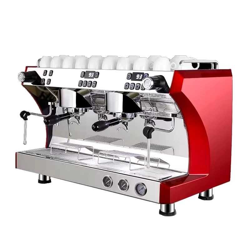 Professional Dual‑Boiler Black Espresso Machine with 11 L Reservoir and 4200 W Power