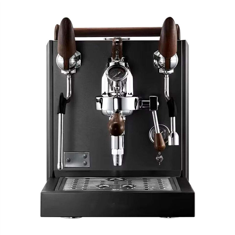 Silver Stainless Steel 30‑Cup Programmable Coffee Maker with Self‑Cleaning and Hot Water System