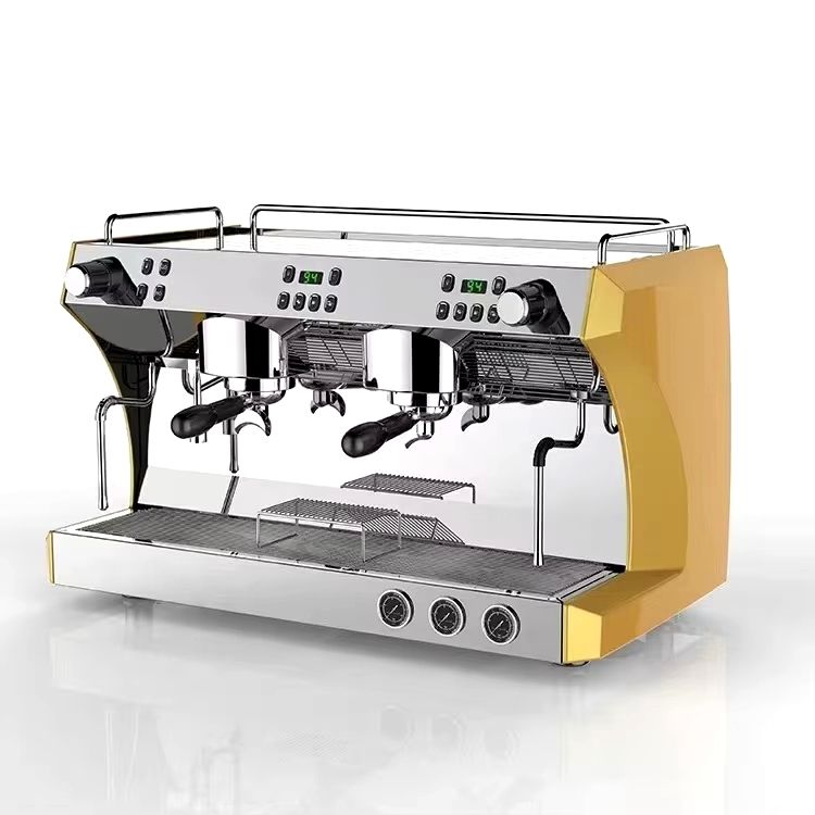 Professional Dual‑Boiler Black Espresso Machine with 11 L Reservoir and 4200 W Power