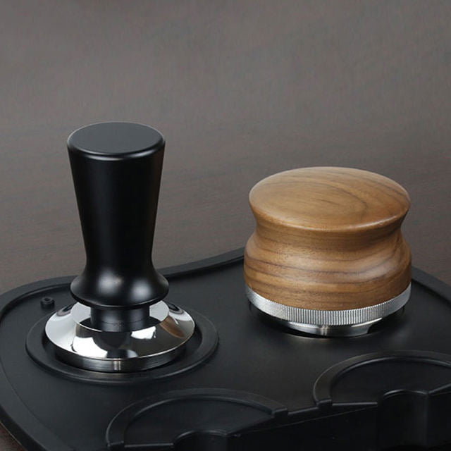 Calibrated Stainless Steel Espresso Tamper with Anti‑Stick, Self‑Leveling Rounded Handle