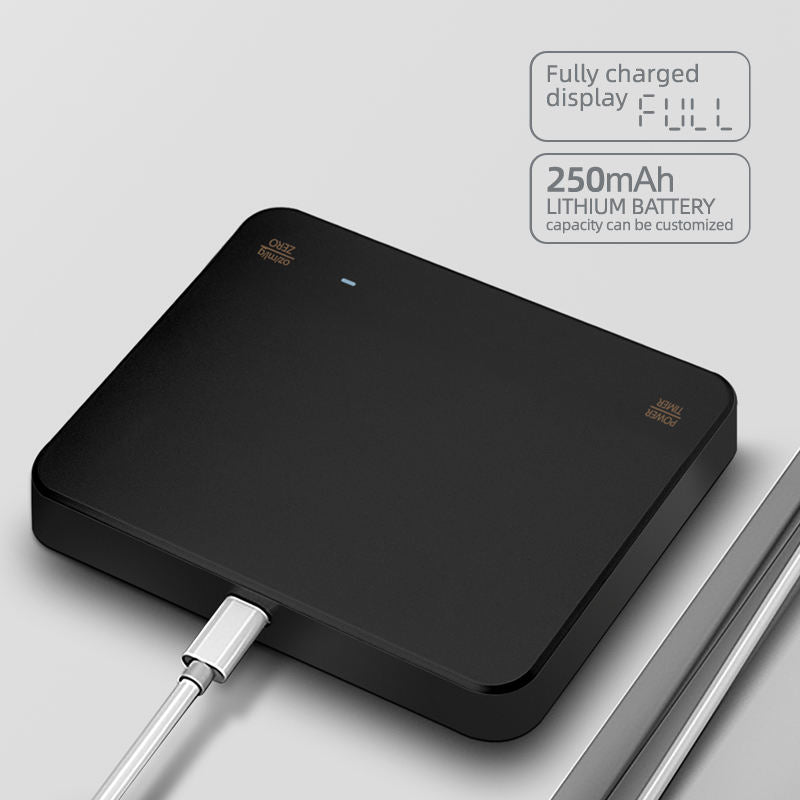 Premium 3 kg Digital Kitchen Scale with 0.1 g Precision, Timer & USB Rechargeable