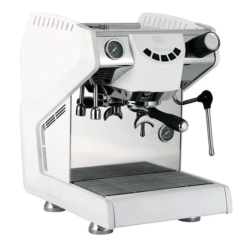 Automatic Stainless Steel 15‑Bar Espresso Machine with Touchscreen and Built‑In Grinder